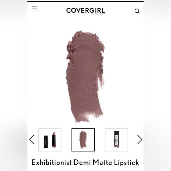 5 for $30 CoverGirl Demi-Matte Lipstick - Picture 2 of 2